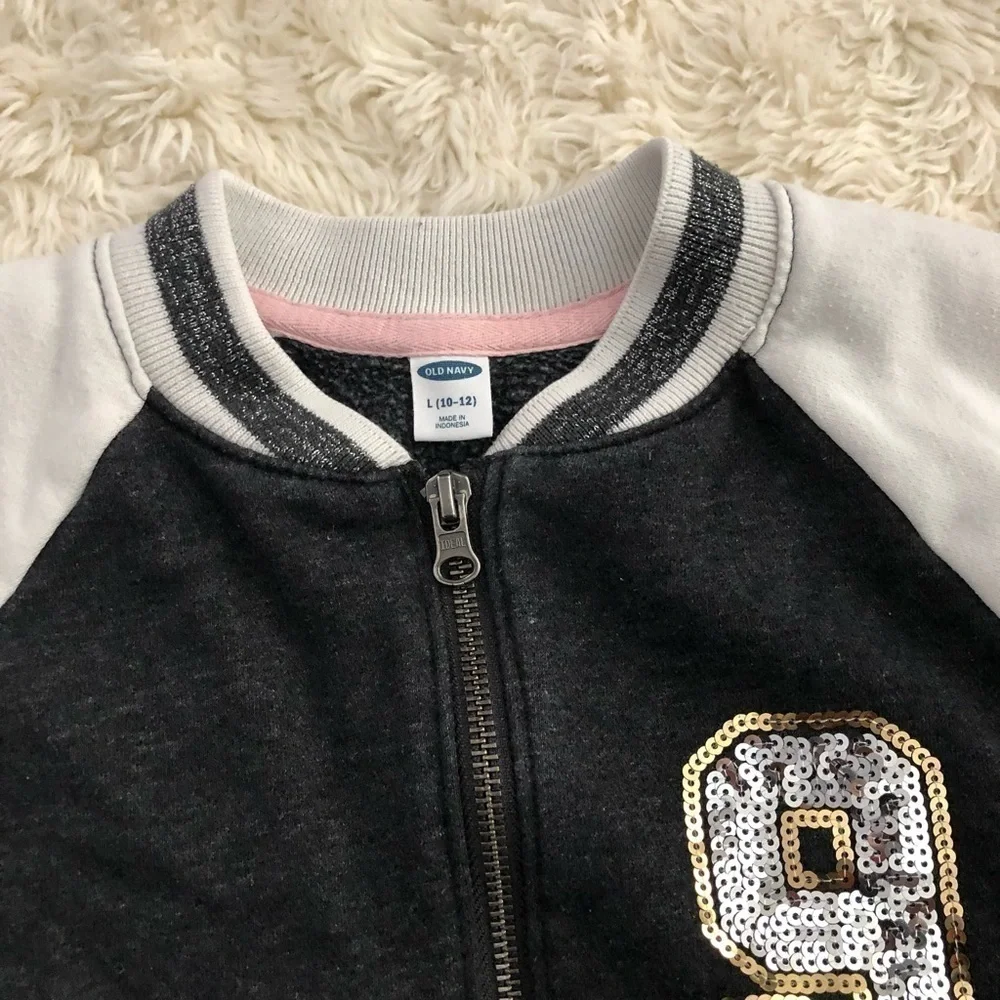 𝅺old Navy varsity jacket